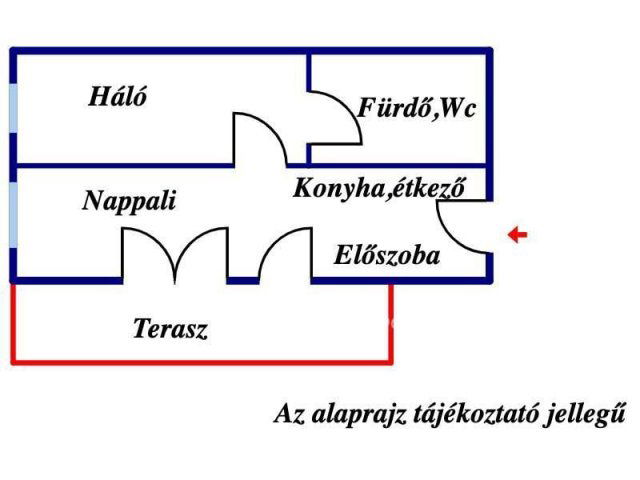 Kiadó téglalakás, albérlet, Debrecenben 290 E Ft / hó