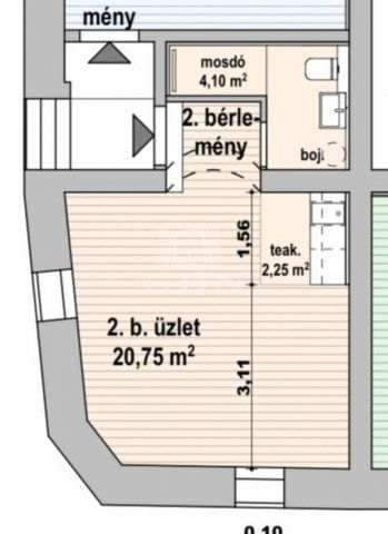 Kiadó üzlethelyiség, Budapesten, IX. kerületben 170 E Ft / hó