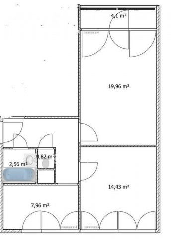 Eladó panellakás, Bátonyterenyén 15.9 M Ft, 2 szobás
