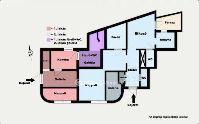 Eladó téglalakás, Budapesten, VII. kerületben 78 M Ft, 2 szobás