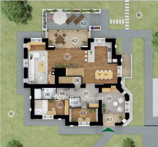 Eladó családi ház, Budapesten, XII. kerületben 1199.137 M Ft