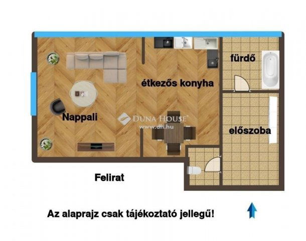 Eladó téglalakás, Budapesten, VII. kerületben 56 M Ft, 1 szobás