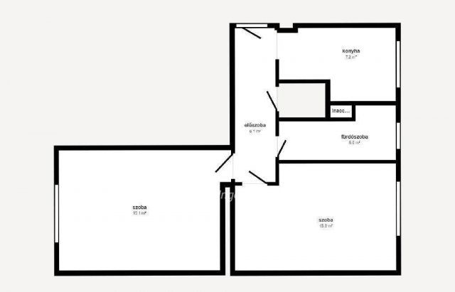 Eladó téglalakás, Miskolcon 27 M Ft, 2 szobás