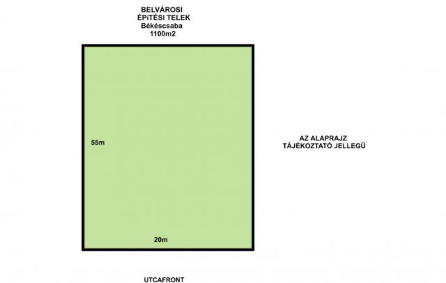 Eladó telek, Békéscsabán 24.5 M Ft / költözzbe.hu