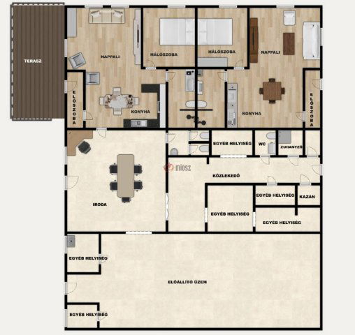 Eladó családi ház, Lovasberényben 119.9 M Ft, 6+3 szobás