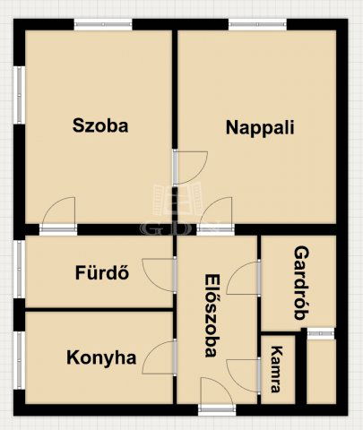 Eladó téglalakás, Budapesten, XIII. kerületben 84.9 M Ft