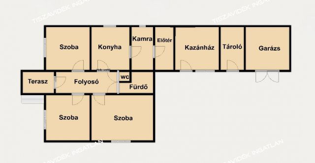 Eladó családi ház, Nagykörűn 26.99 M Ft, 3 szobás