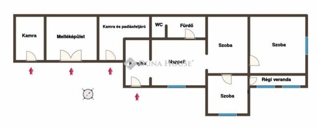 Eladó családi ház, Alapon 19.9 M Ft, 4 szobás