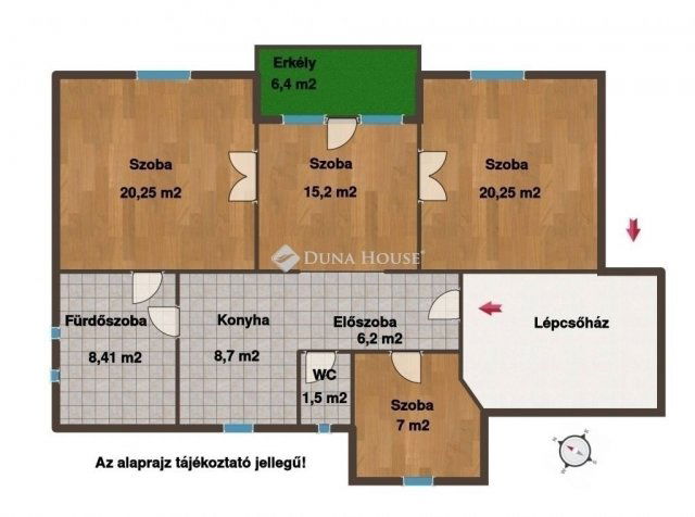Eladó téglalakás, Pécsett 100 M Ft, 4 szobás