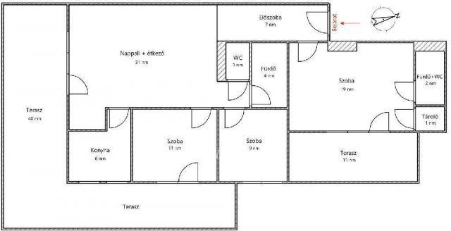 Eladó téglalakás, Budapesten, XIII. kerületben 162.4 M Ft