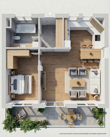 Eladó téglalakás, Kecskeméten 83.2 M Ft, 2 szobás