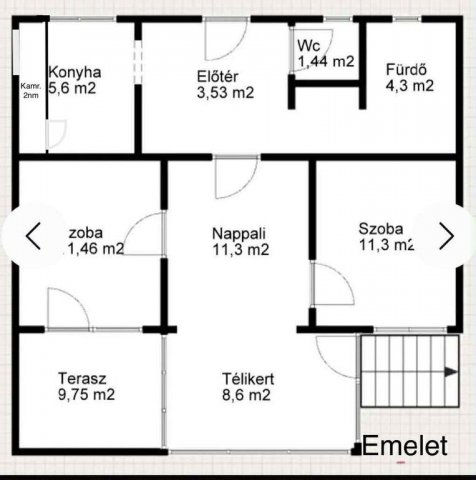 Eladó családi ház, Alsóörsön 94.9 M Ft, 6 szobás