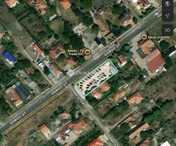 Eladó telek, Békéscsabán, Görbe utcában 29.9 M Ft