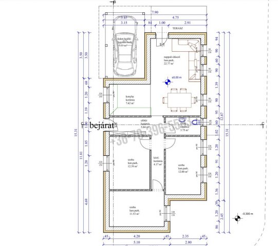 Eladó ikerház, Kartalon 63 M Ft, 4 szobás / költözzbe.hu