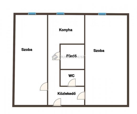 Eladó panellakás, Pécsett 54.9 M Ft, 2 szobás