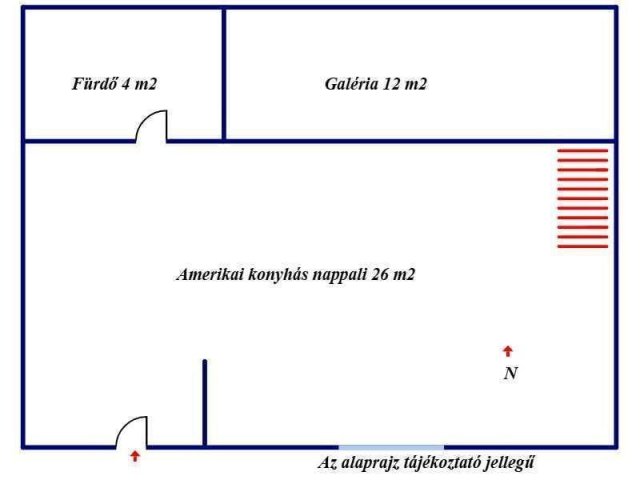 Eladó téglalakás, Budapesten, VI. kerületben 64.9 M Ft, 1 szobás