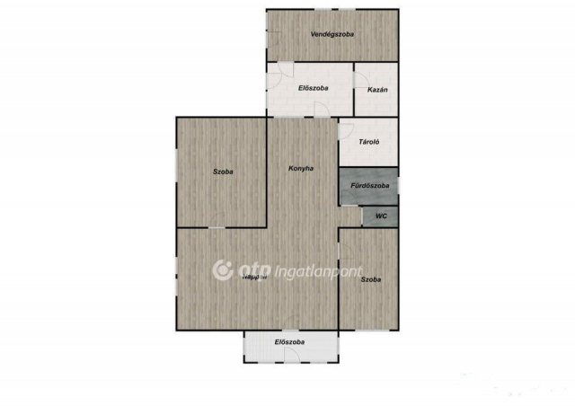 Eladó családi ház, Kállósemjénen 58 M Ft, 3 szobás