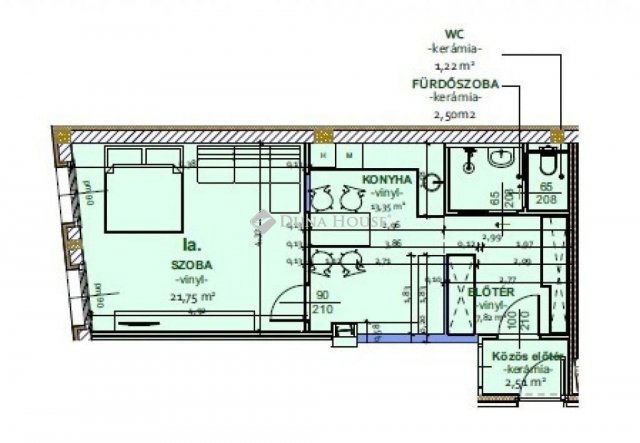 Eladó téglalakás, Budapesten, VI. kerületben 99 M Ft, 1 szobás