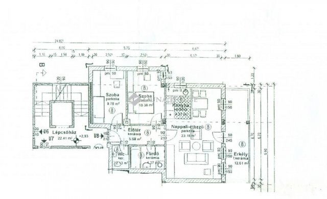 Eladó téglalakás, Budapesten, XIII. kerületben 93 M Ft, 3 szobás