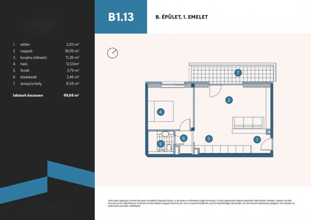 Eladó téglalakás, Vámosszabadin 51.6 M Ft, 1+1 szobás