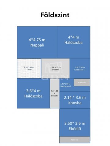 Eladó családi ház, Balatonbogláron 115 M Ft, 7 szobás