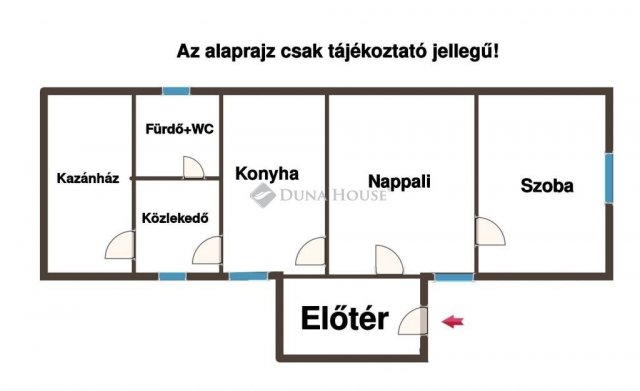 Eladó családi ház, Törtelen 20 M Ft, 2 szobás