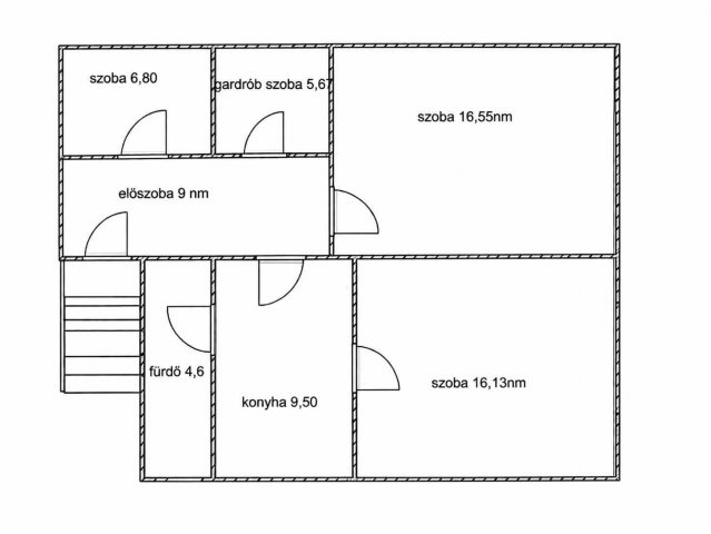 Eladó családi ház, Litkén 12.9 M Ft, 2+1 szobás