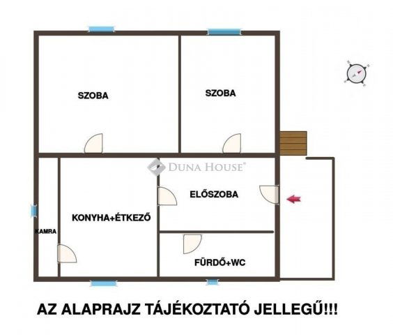 Eladó családi ház, Tápiószelén 35 M Ft, 2 szobás