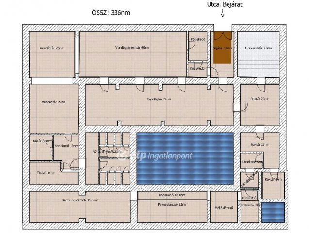 Eladó üzlethelyiség, Budapesten, VI. kerületben 250 M Ft