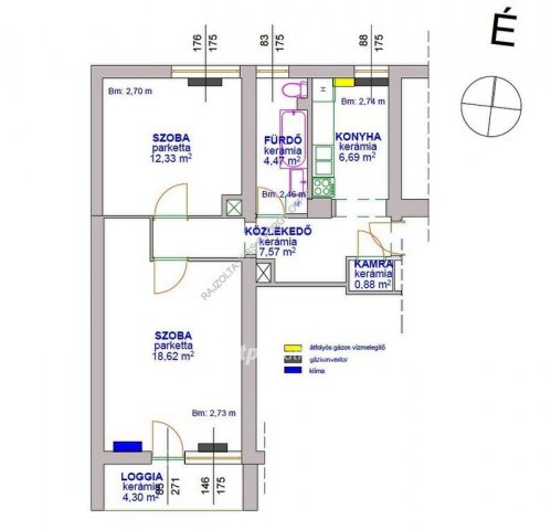 Eladó panellakás, Tiszafüreden 32 M Ft, 2 szobás