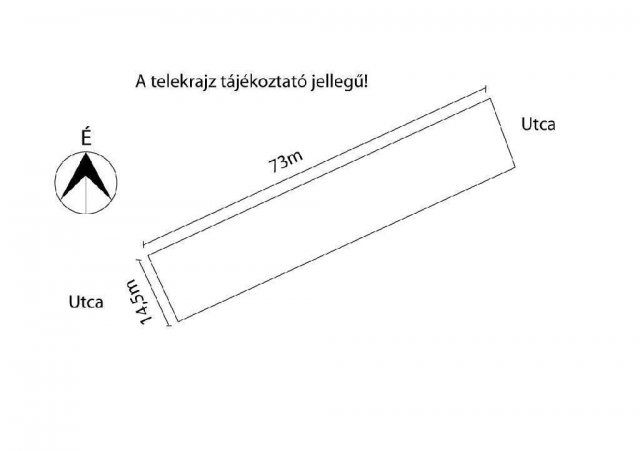 Eladó telek, Jánossomorján 16.5 M Ft / költözzbe.hu