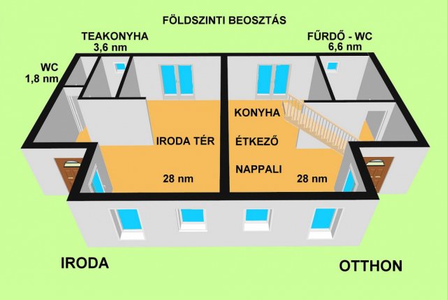 Eladó üzlethelyiség, Délegyházán, Bányász soron 164.9 M Ft