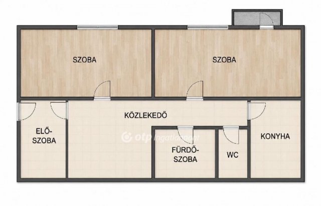Eladó panellakás, Debrecenben 52 M Ft, 2 szobás