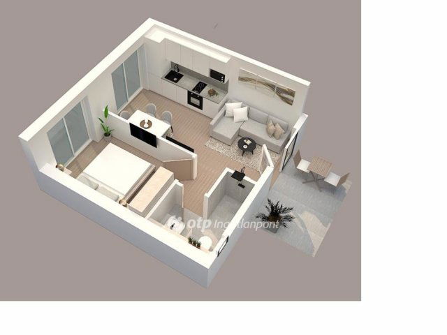 Eladó téglalakás, Nagykanizsán 33 M Ft, 1+1 szobás