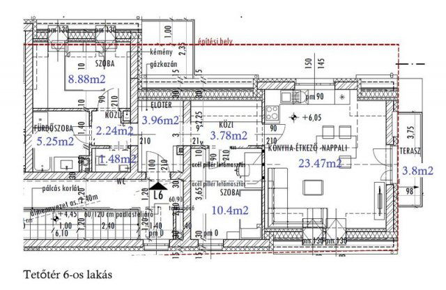 Eladó téglalakás, Érden 77.9 M Ft, 3 szobás