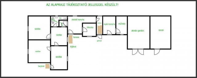 Eladó családi ház, Sajószögeden 31.5 M Ft, 4+1 szobás