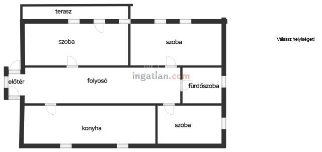 Eladó családi ház, Balatonkenesén 88.9 M Ft, 3 szobás