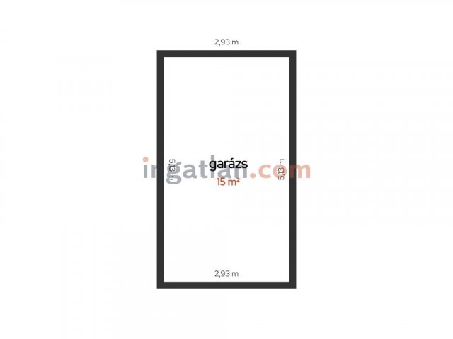 Eladó garázs, Hódmezővásárhelyen 5.9 M Ft