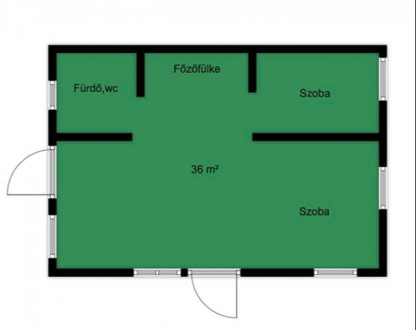 Eladó nyaraló, Telkibányán 18.2 M Ft, 1+1 szobás