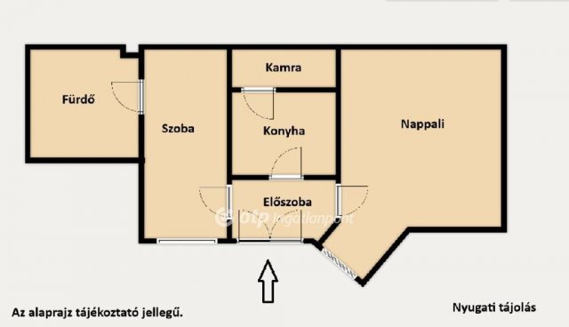 Eladó téglalakás, Budapesten, V. kerületben 82.5 M Ft, 2 szobás