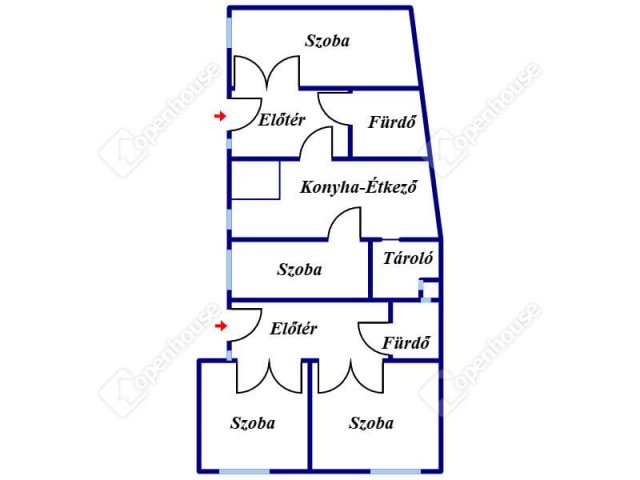 Eladó családi ház, Debrecenben 108.5 M Ft, 4 szobás