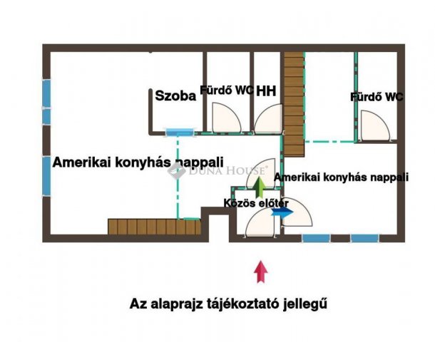 Eladó téglalakás, Budapesten, V. kerületben 169.9 M Ft, 3 szobás
