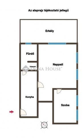 Eladó téglalakás, Budapesten, XV. kerületben 55 M Ft, 2 szobás