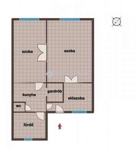 Eladó téglalakás, Budapesten, VIII. kerületben 88.7 M Ft