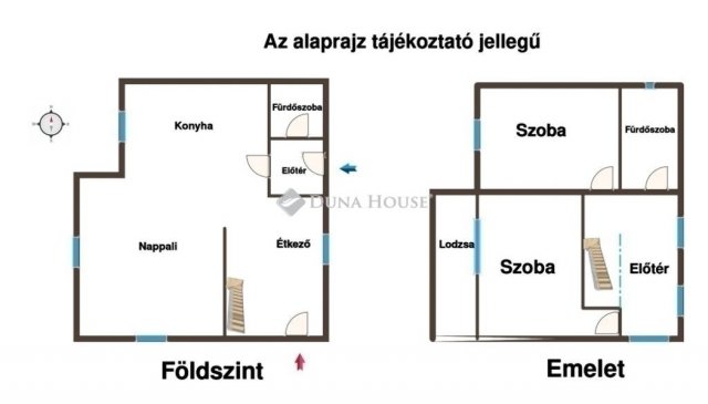 Eladó családi ház, Makón 52.5 M Ft, 3 szobás