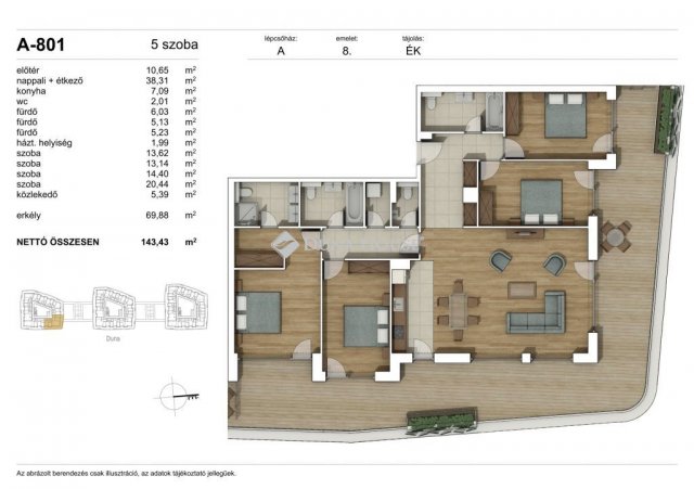 Eladó téglalakás, Budapesten, XI. kerületben 393.8 M Ft