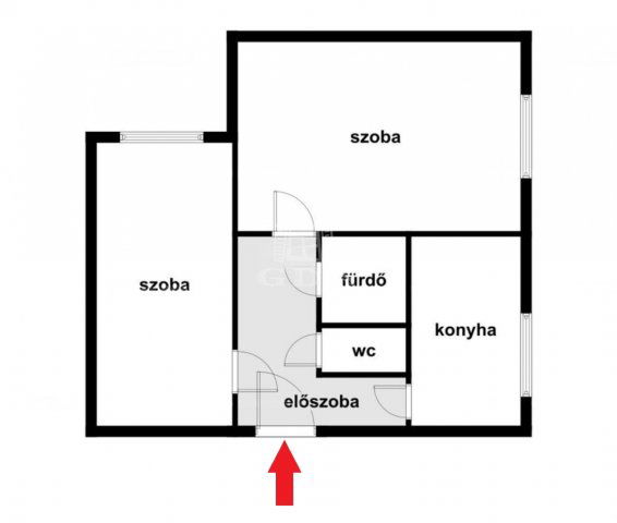 Eladó panellakás, Székesfehérvárott 46.5 M Ft, 2 szobás