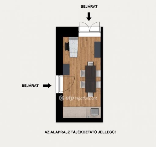 Eladó téglalakás, Budapesten, XIV. kerületben 10 M Ft, 1 szobás
