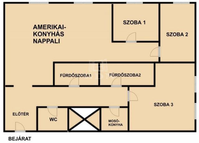 Eladó téglalakás, Budapesten, VII. kerületben 190 M Ft, 4 szobás