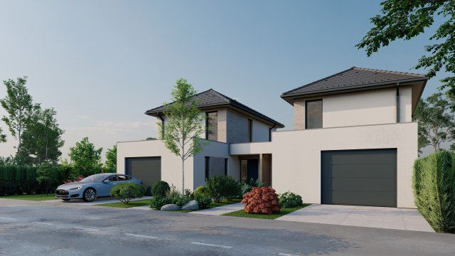 Eladó ikerház, Győrságon 66.1 M Ft, 4 szobás